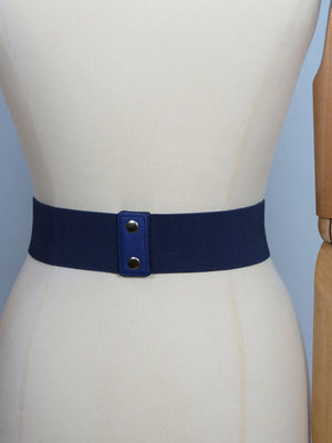 Designer Style Elastic Waspie Belt Available In Three Colours - The Harlequin