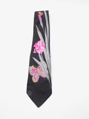Designer Vintage Silk Leonard Tie - The Harlequin