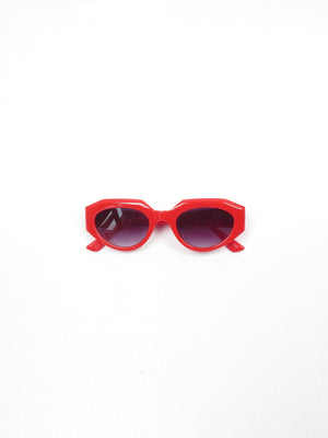Edgy All Day Vintage Style Sunglasses - The Harlequin