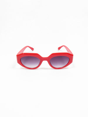 Edgy All Day Vintage Style Sunglasses - The Harlequin
