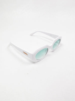 Edgy All Day Vintage Style Sunglasses - The Harlequin