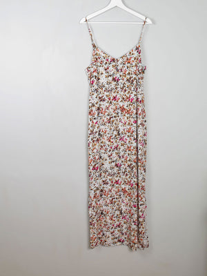 Floral Vintage Style Slip Dress M New - The Harlequin