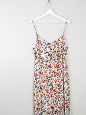 Floral Vintage Style Slip Dress M New - The Harlequin