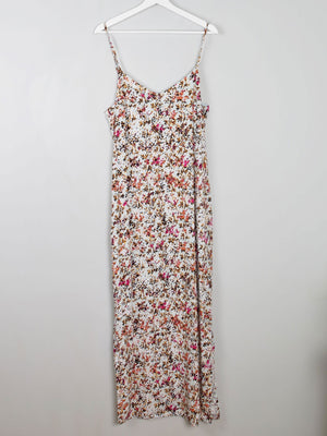 Floral Vintage Style Slip Dress M New - The Harlequin