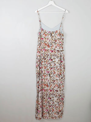 Floral Vintage Style Slip Dress M New - The Harlequin