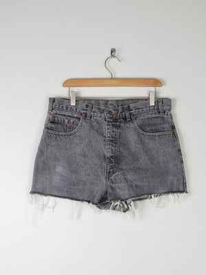 Grey Levis Vintage Shorts 33" - The Harlequin