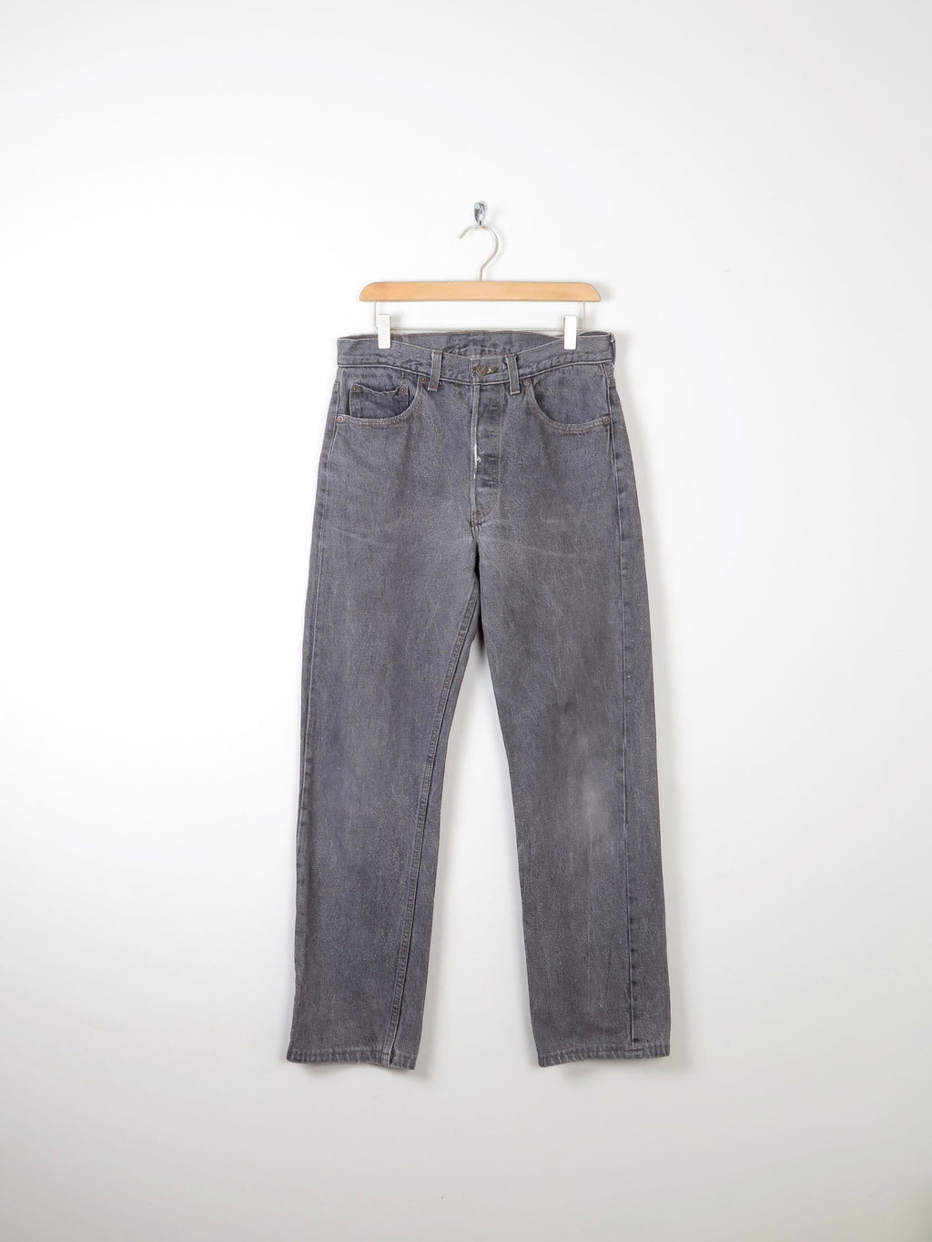 Grey Vintage Levi's Jeans 501s 32" - The Harlequin