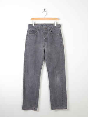 Grey Vintage Levi's Jeans 501s 32" - The Harlequin