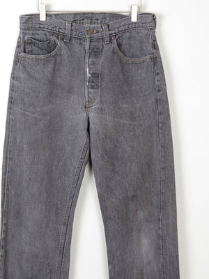 Grey Vintage Levi's Jeans 501s 32" - The Harlequin