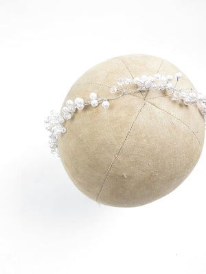 Hair Vine With Pearl Beads Bridal - The Harlequin