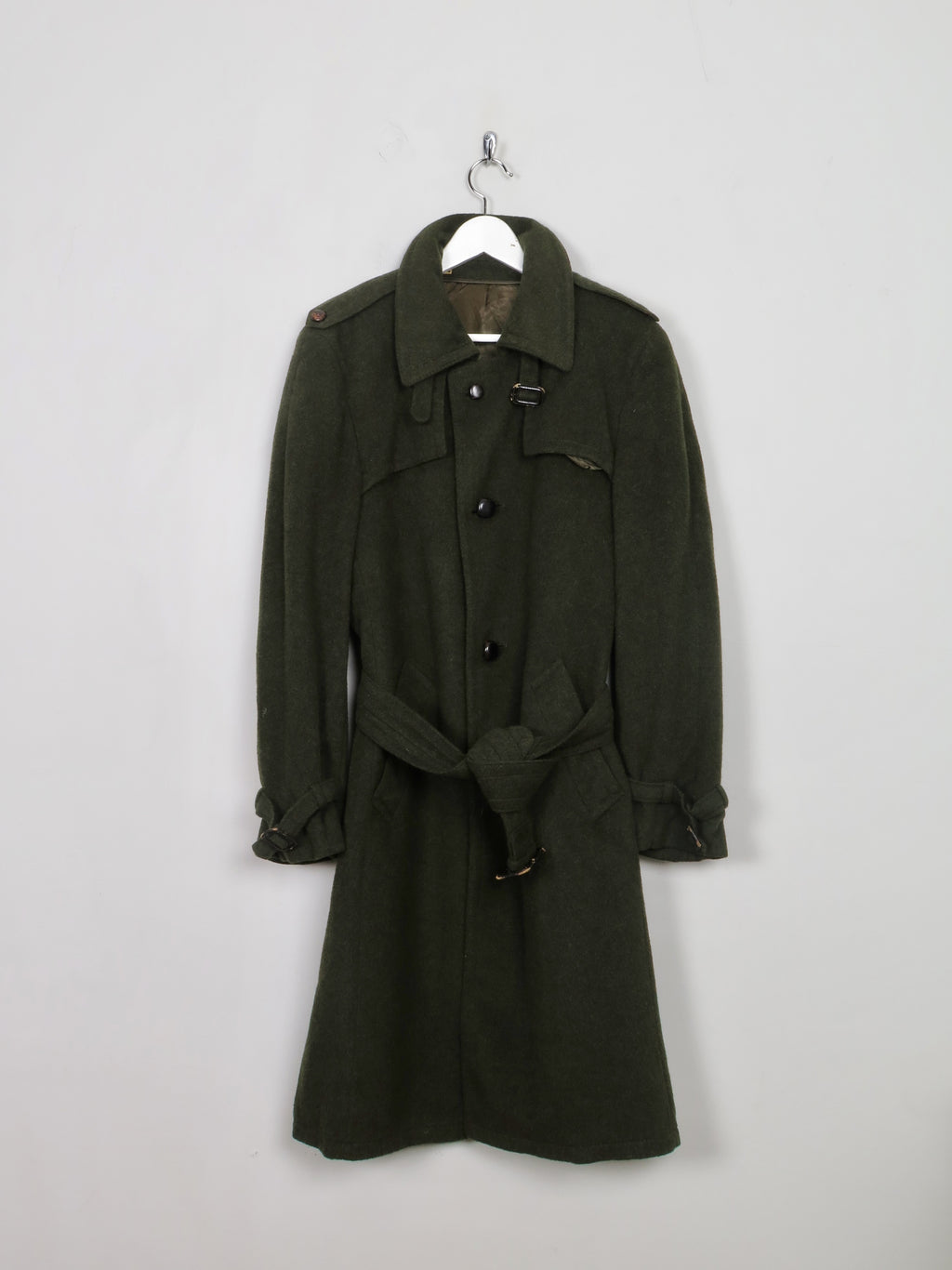 Men's Vintage Green Austrian Coat 38"