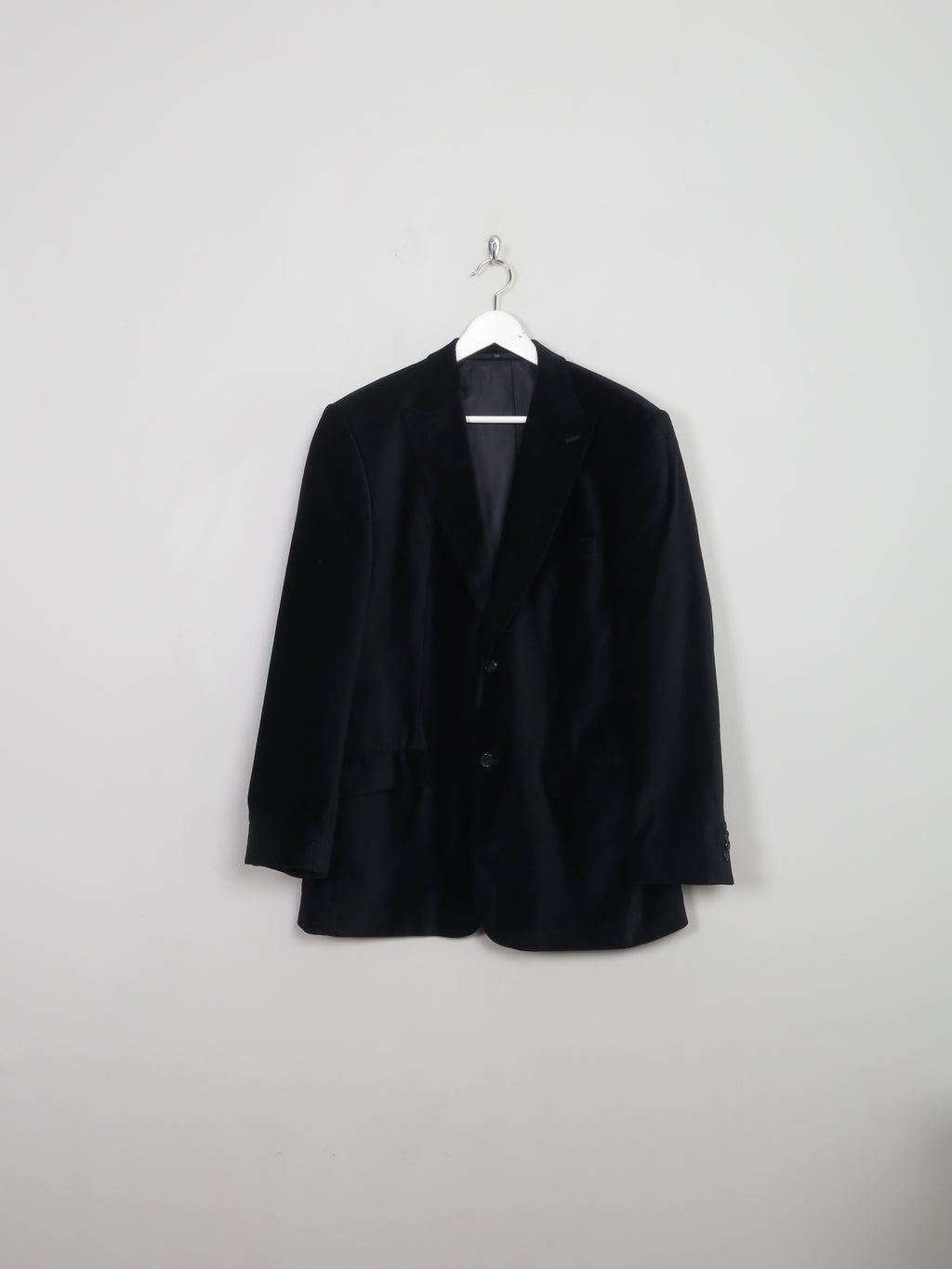 Men's Navy Velvet Jacket 42' L