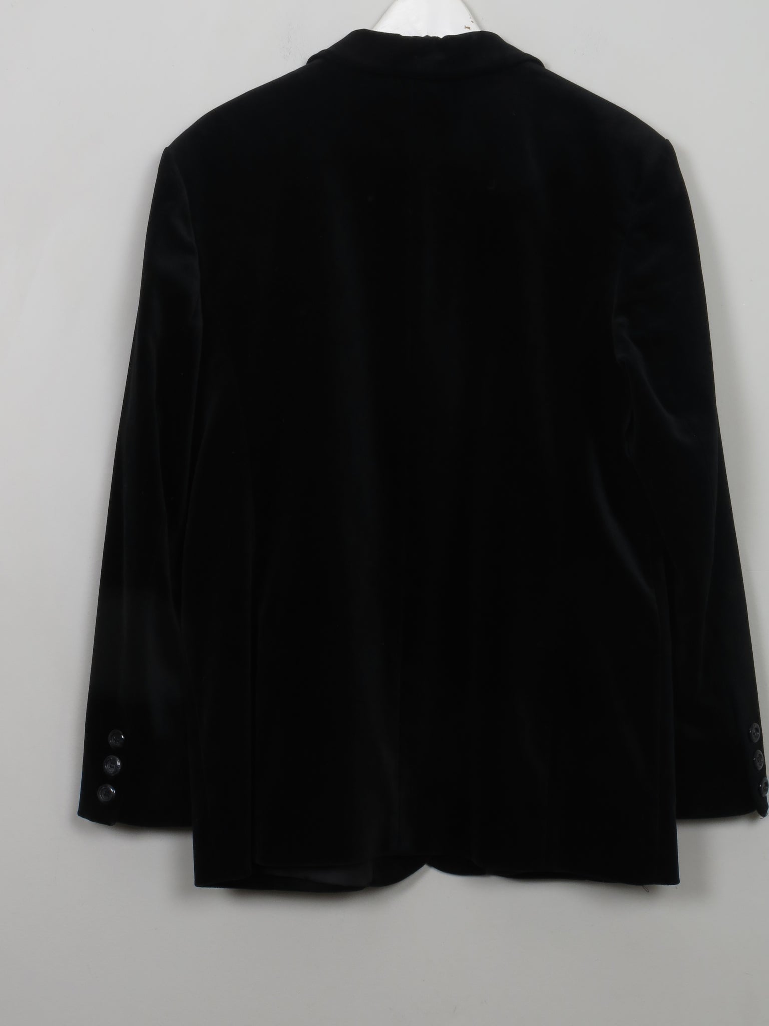 Women's Vintage Black Velvet Jacket 14