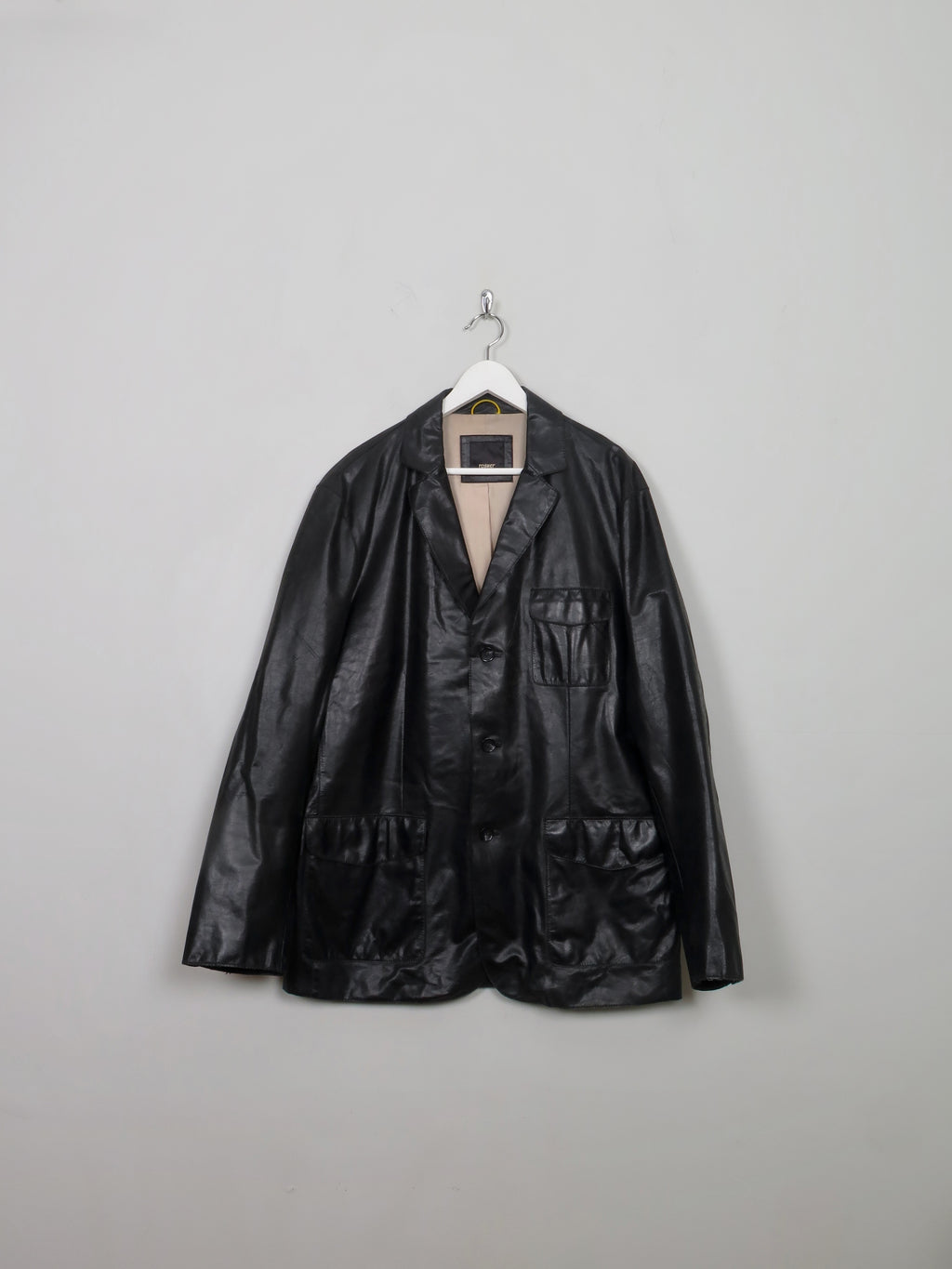 Men's Vintage Leather Jacket XL/46"