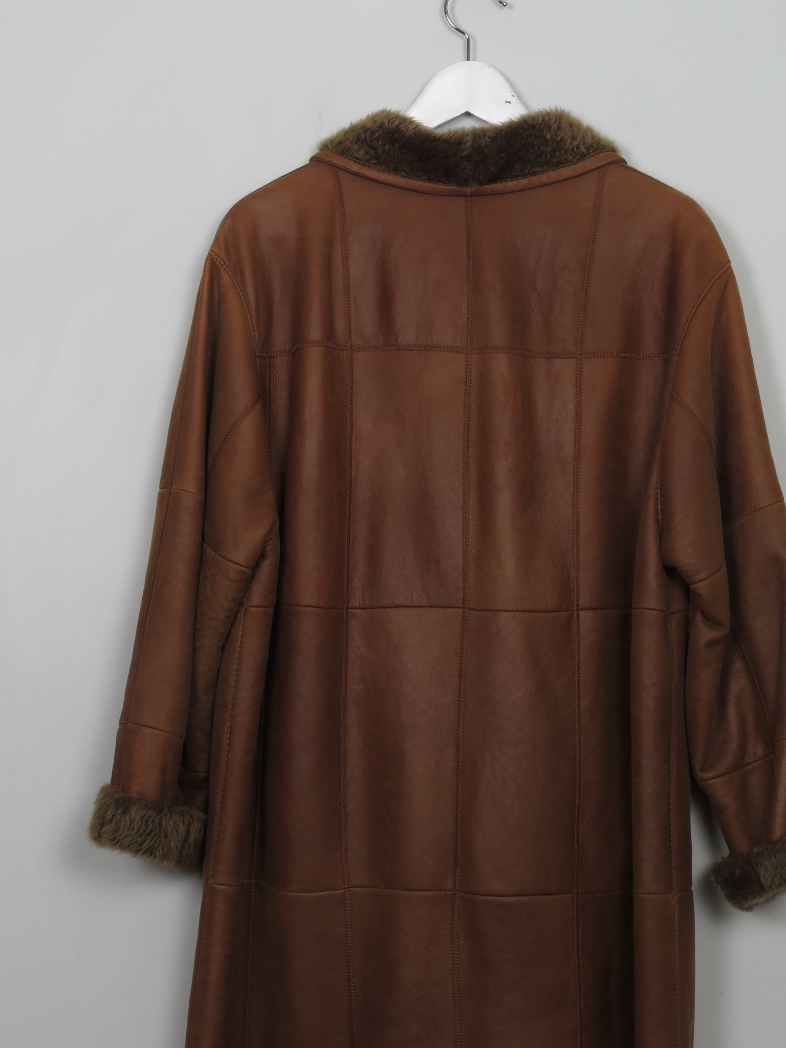 Women's Vintage Shearling Short Coat S/M