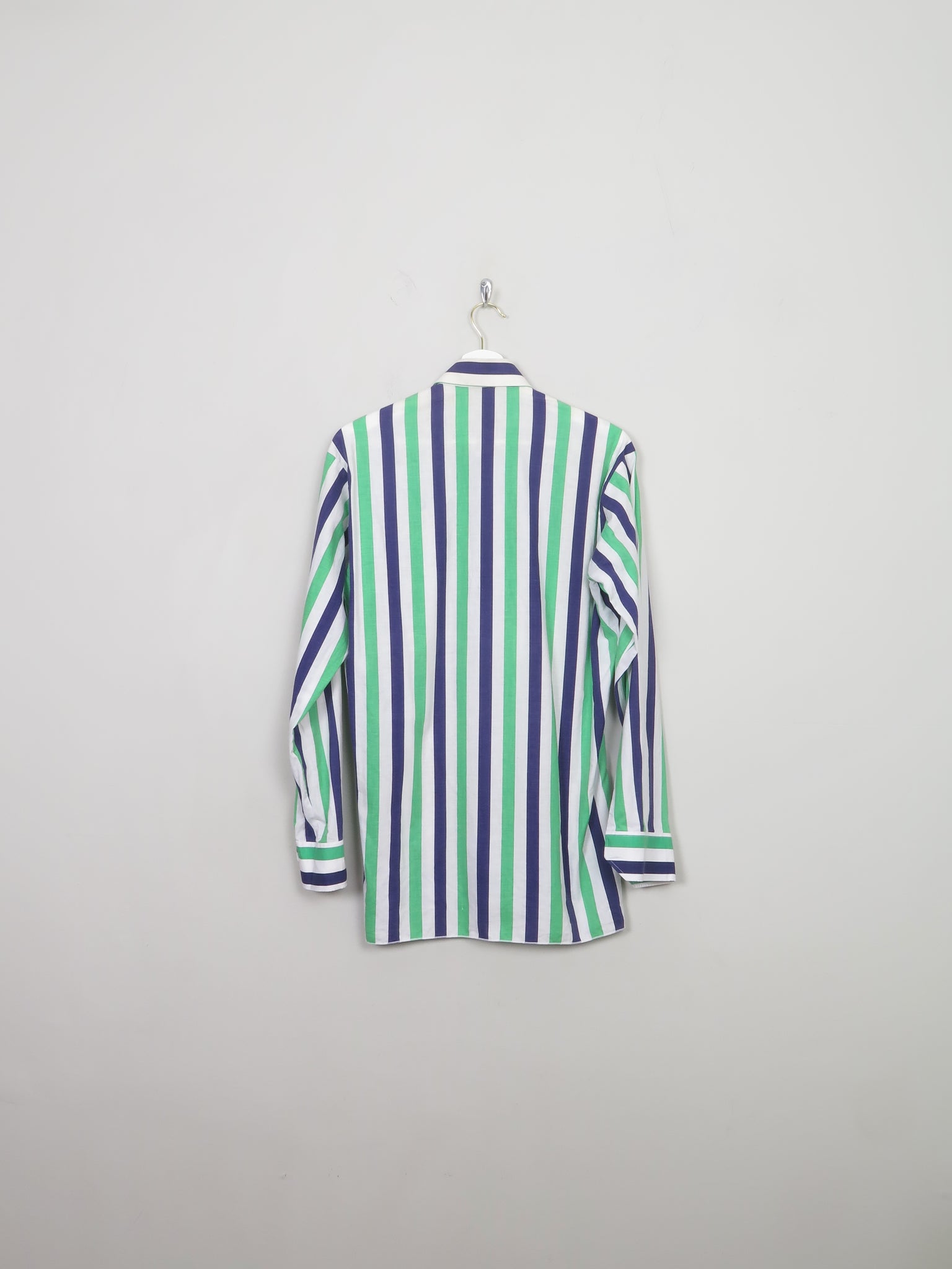 Men's Vintage Striped Shirt M - The Harlequin