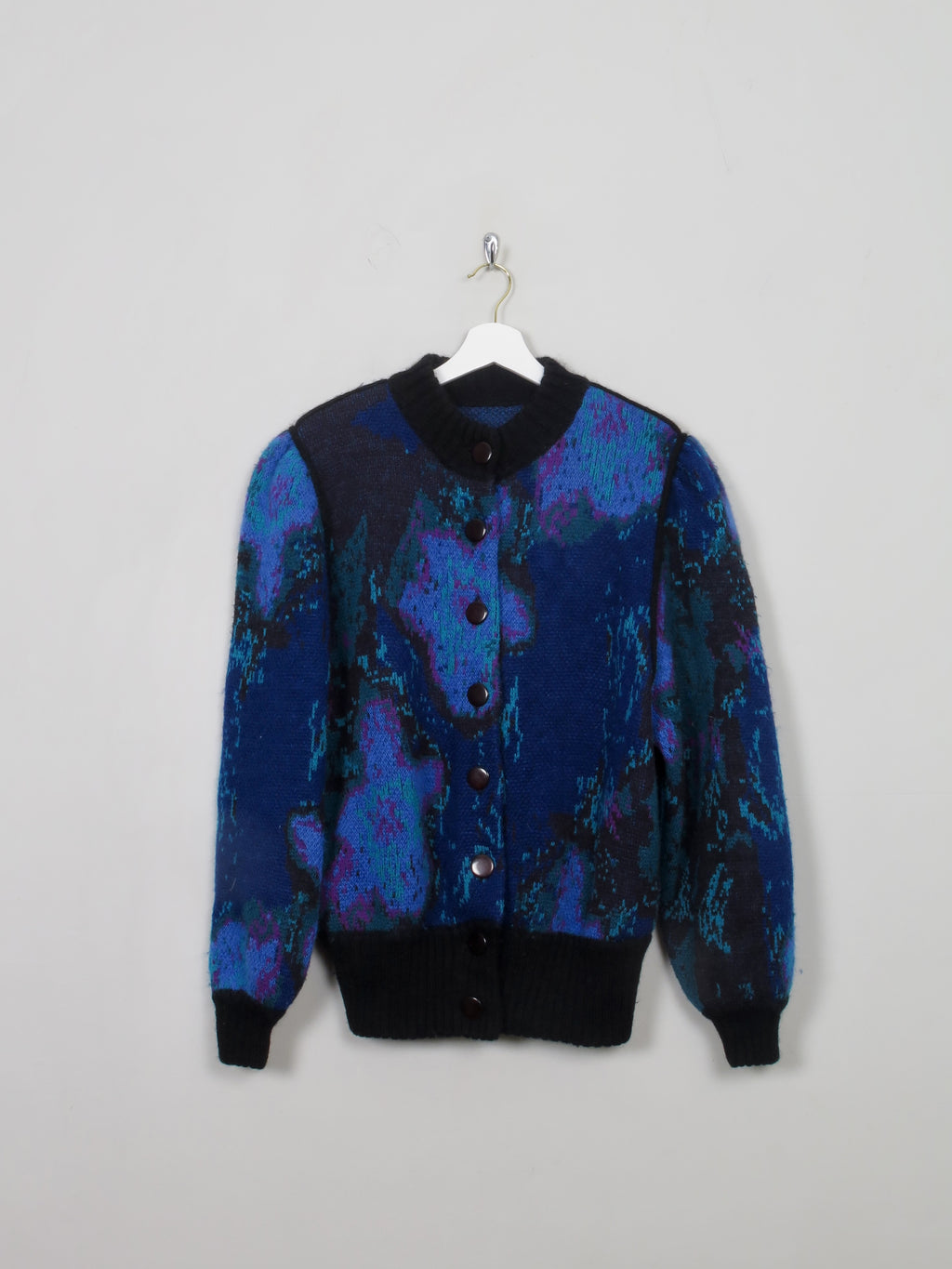 Women's Vintage Colourful Cardigan/Jacket M