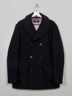 Men's Vintage Style  Navy Bonobos Peacoat L