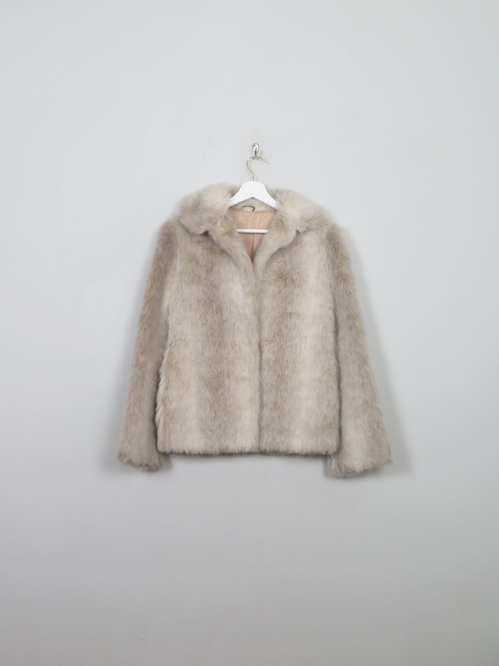 Women's Vintage Faux Fur Jacket XS