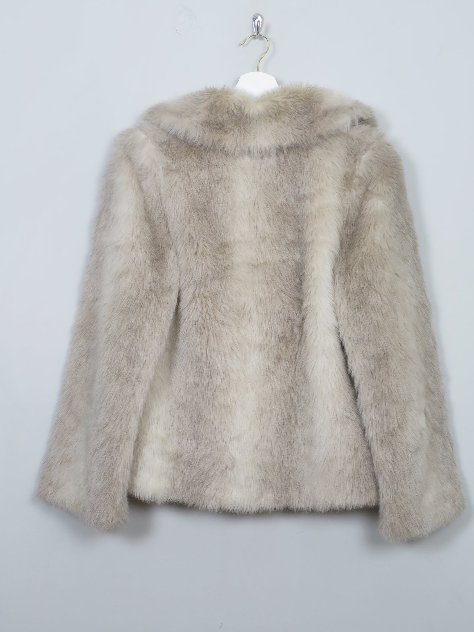 Women's Vintage Faux Fur Jacket XS