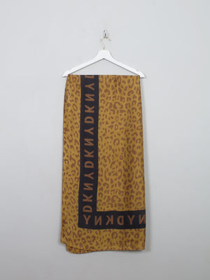 Women's Large DKNY leopard Print Scarf/Wrap - The Harlequin