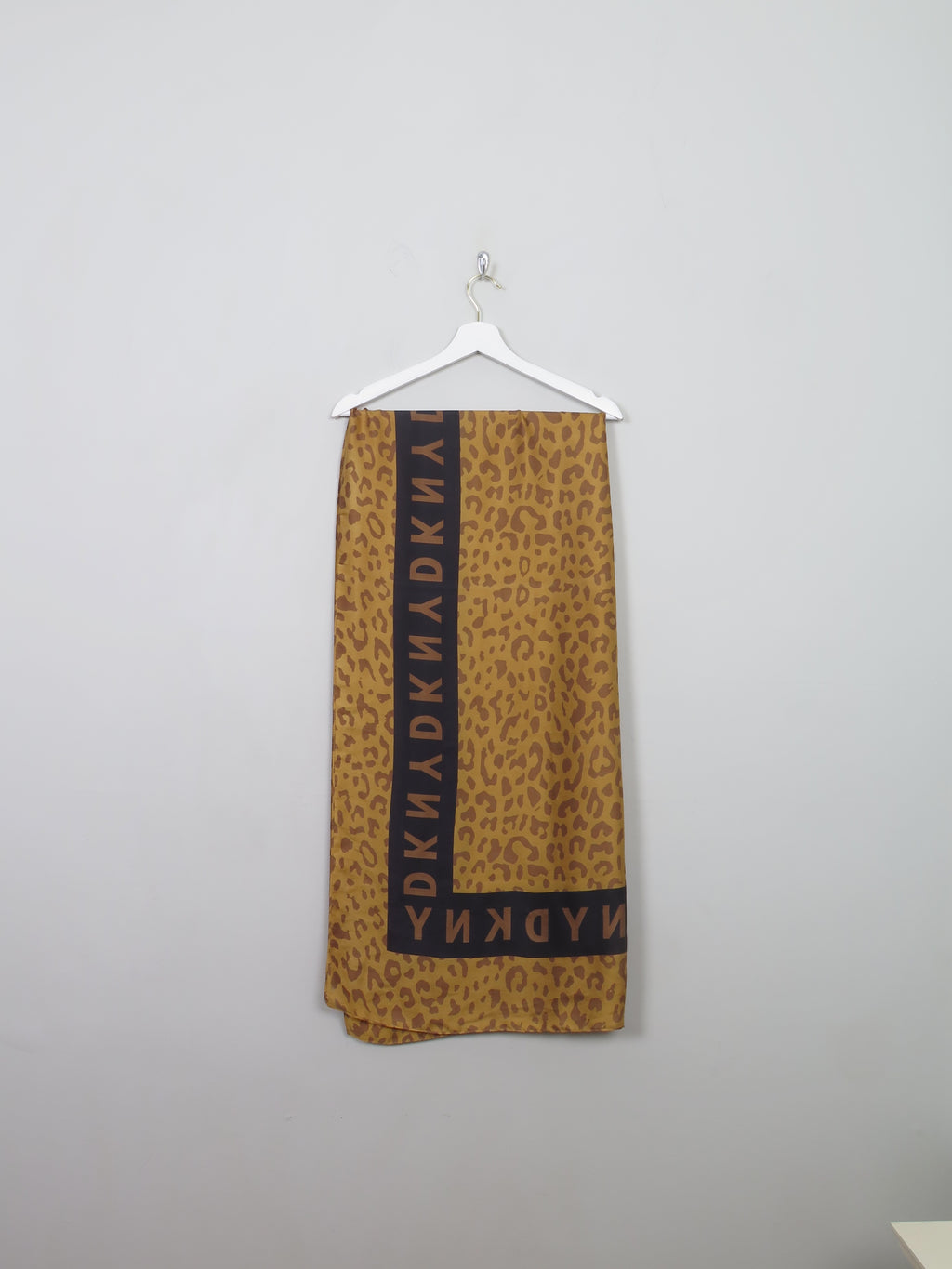 Women's Large DKNY leopard Print Scarf/Wrap