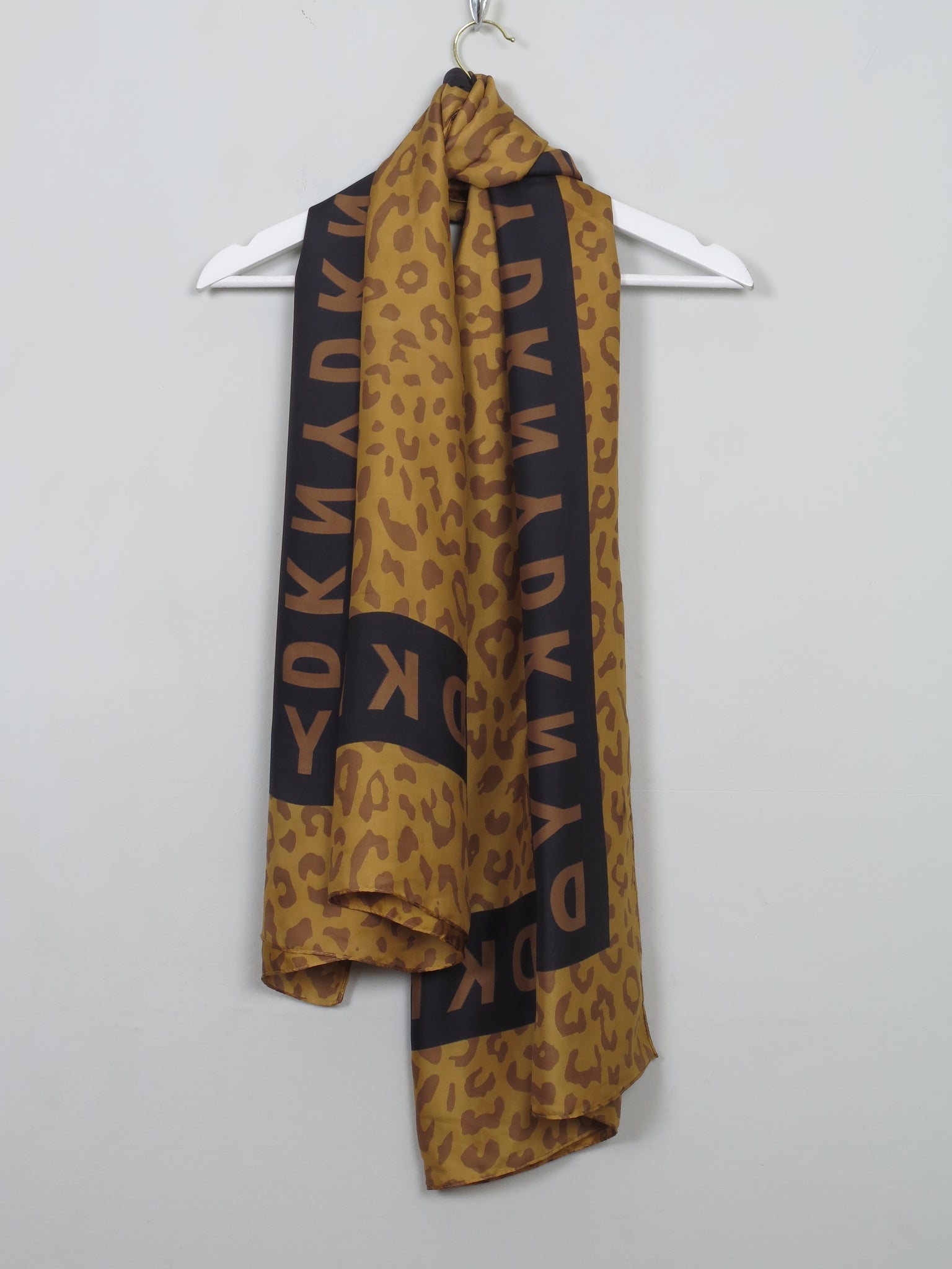 Women's Large DKNY leopard Print Scarf/Wrap - The Harlequin