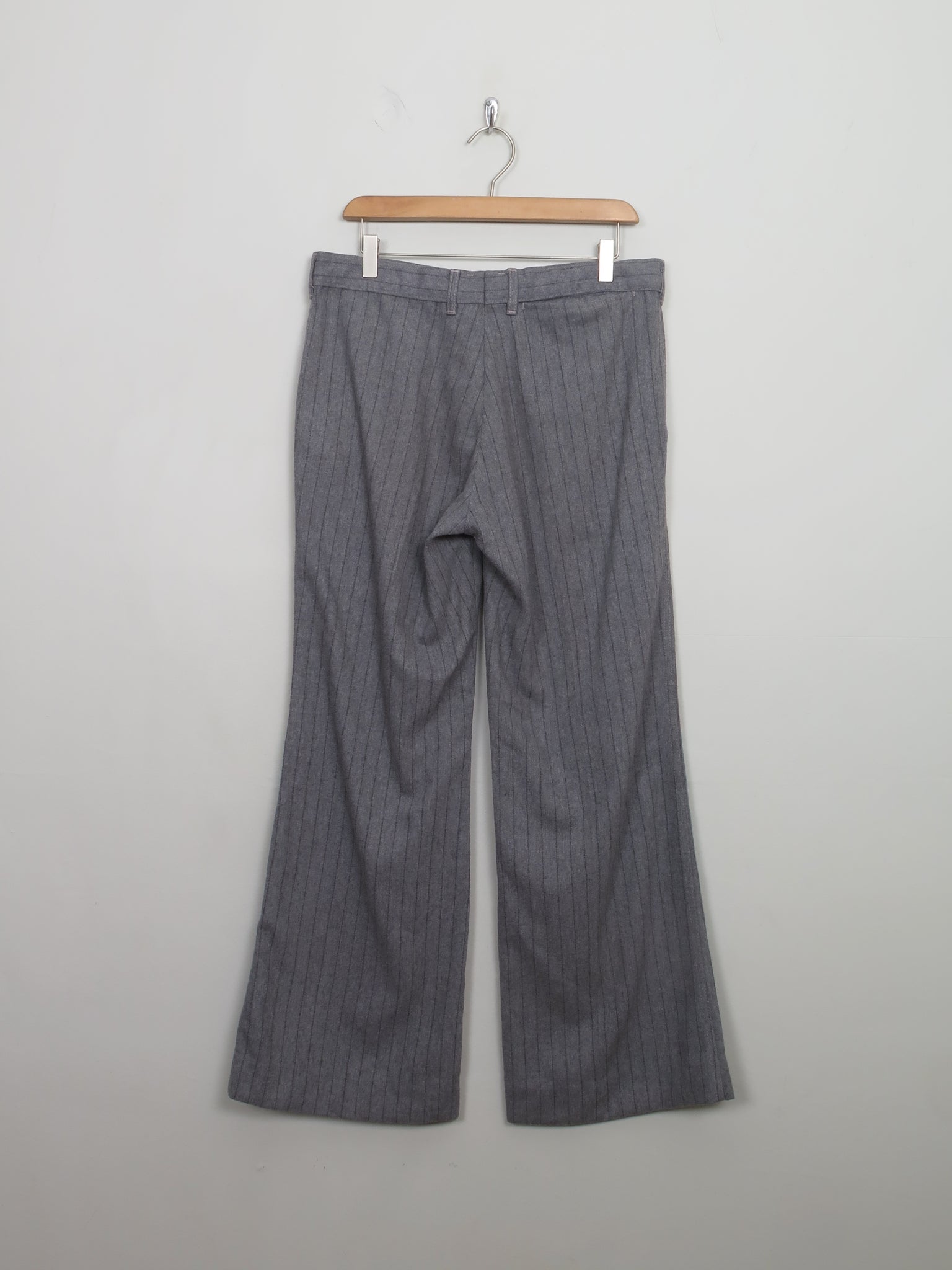 Men's Vintage Wool Farrah Trousers 32"W 31"L