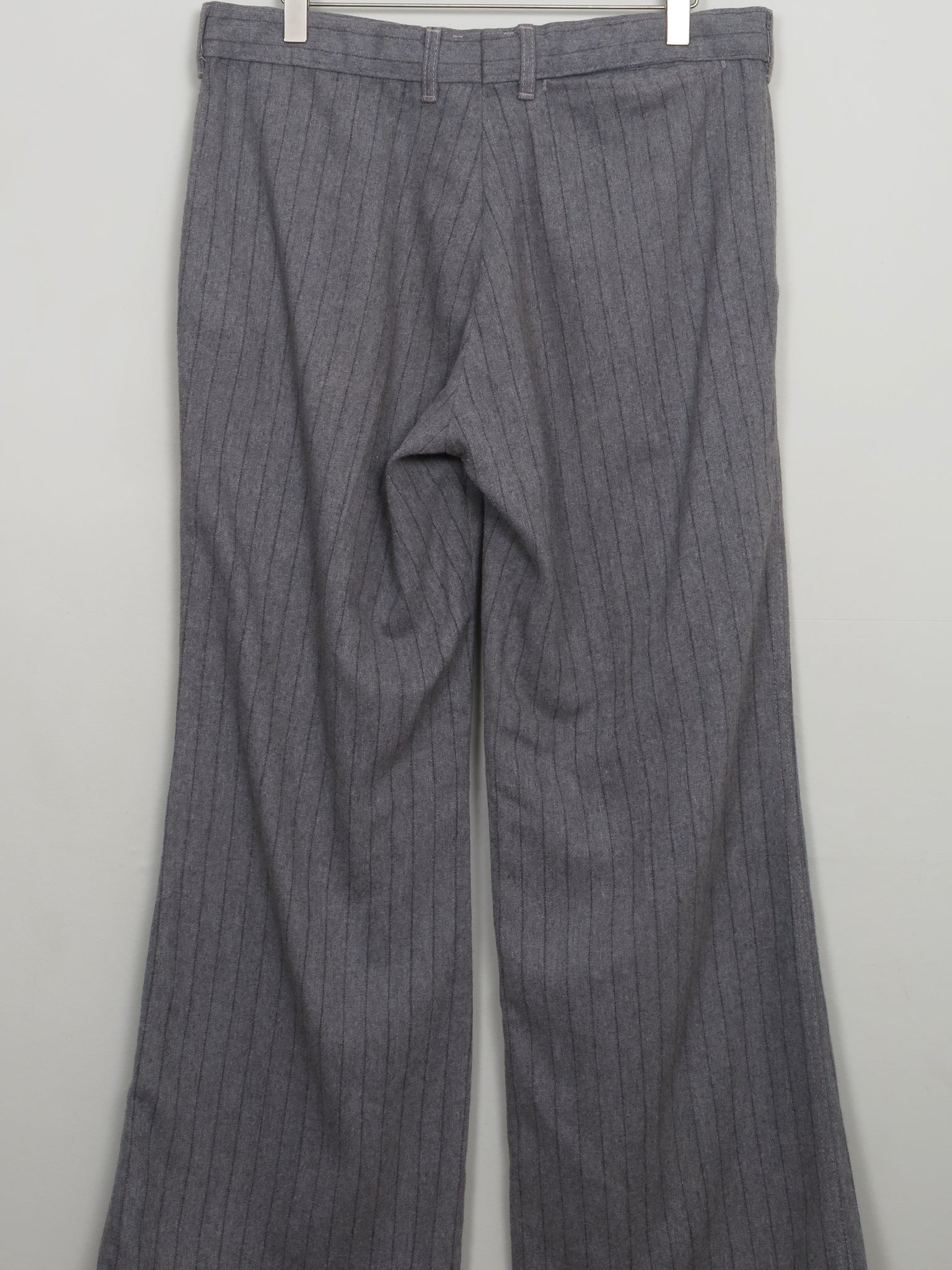 Men's Vintage Wool Farrah Trousers 32"W 31"L