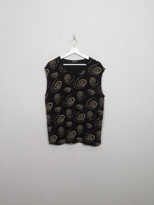 Women's Vintage Patterned Top XL/XXL