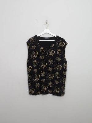 Women's Vintage Patterned Top XL/XXL