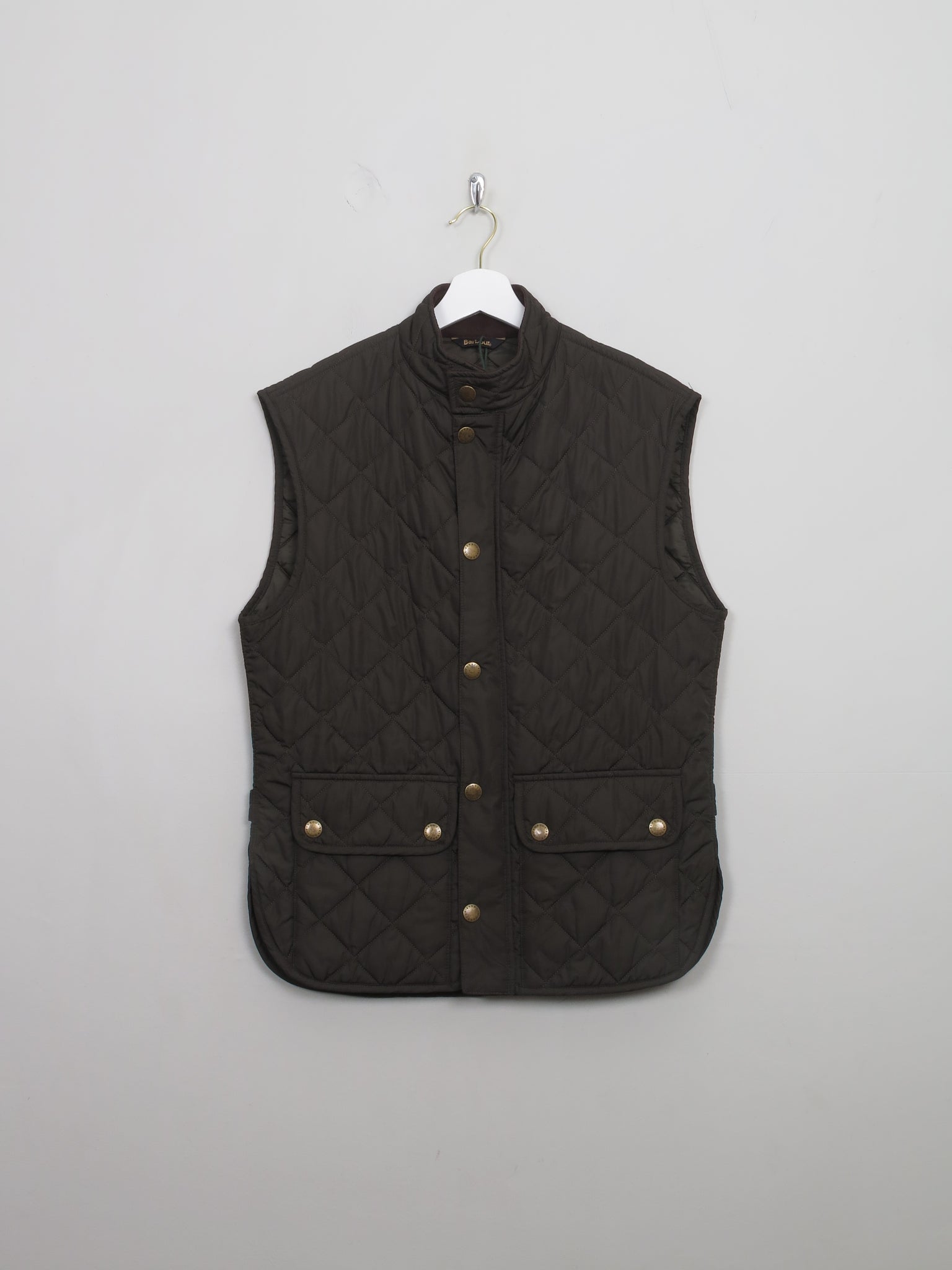 Men's Green Barbour Lowersdale Quilted Gilet S/M