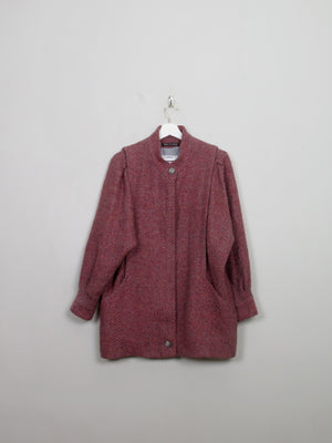 Women's Vintage tweed Avoca Short Coat S/M