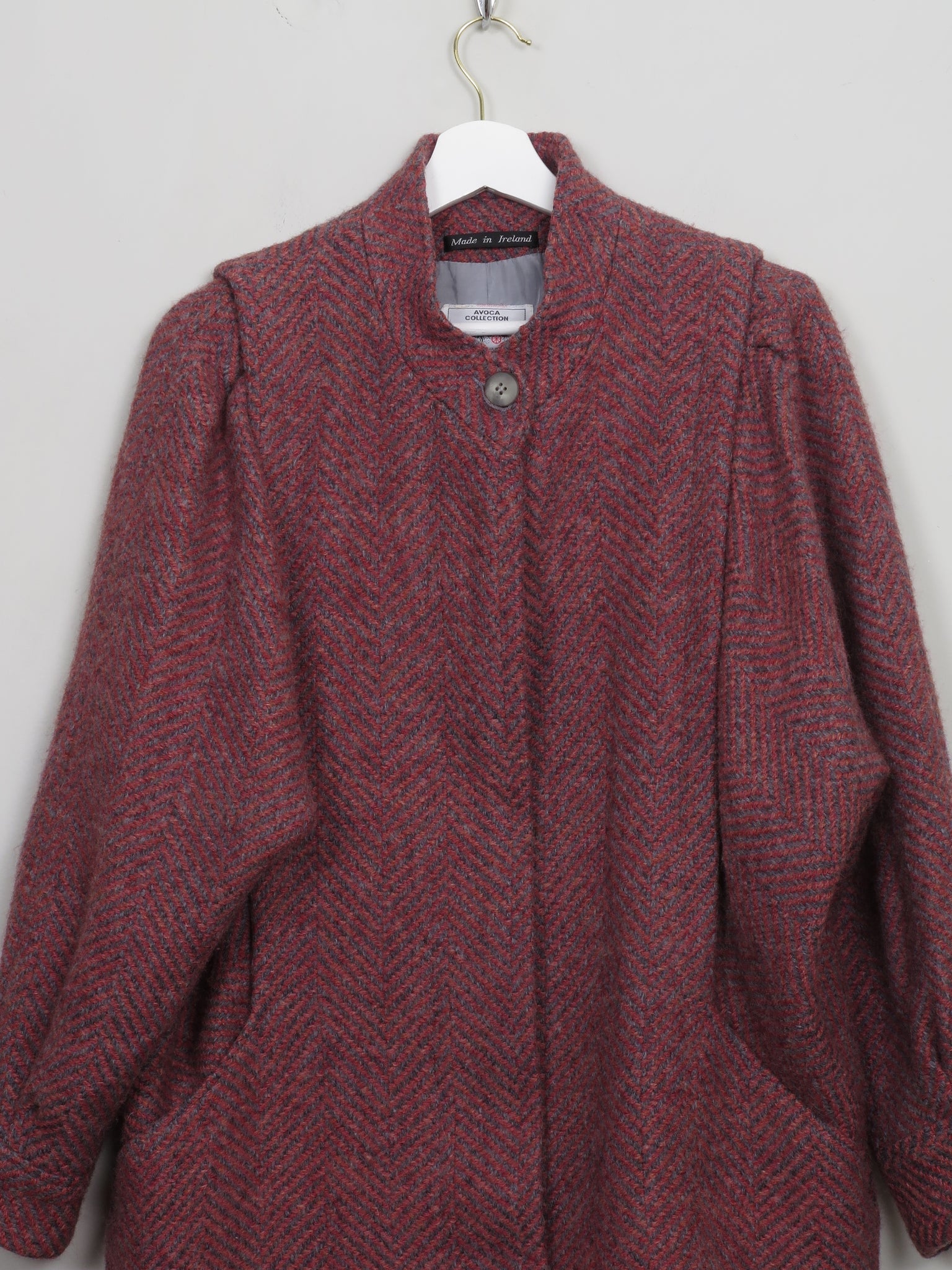 Women's Vintage tweed Avoca Short Coat S/M