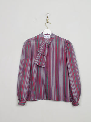 Women's Vintage Striped Blouse S