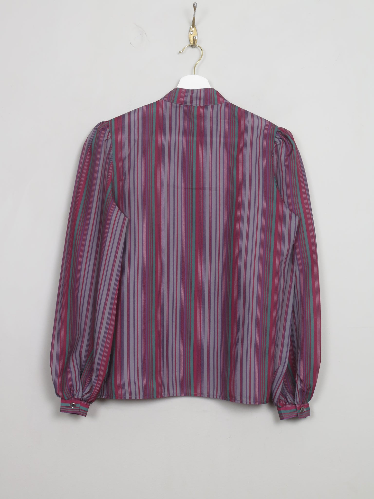 Women's Vintage Striped Blouse S