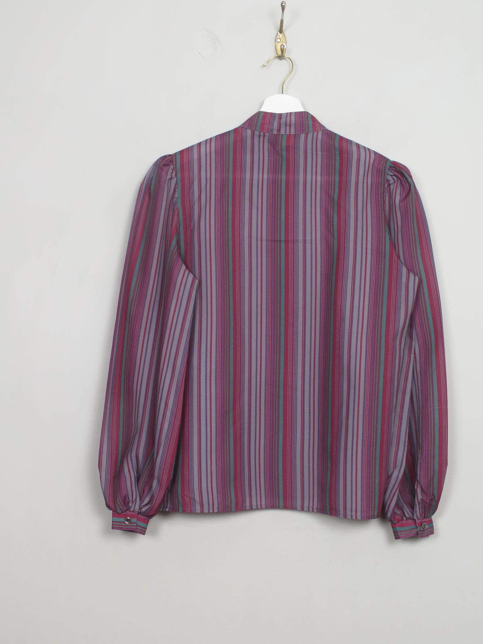 Women's Vintage Striped Blouse S