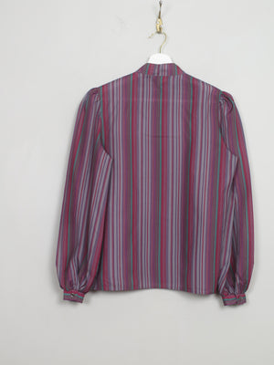 Women's Vintage Striped Blouse S