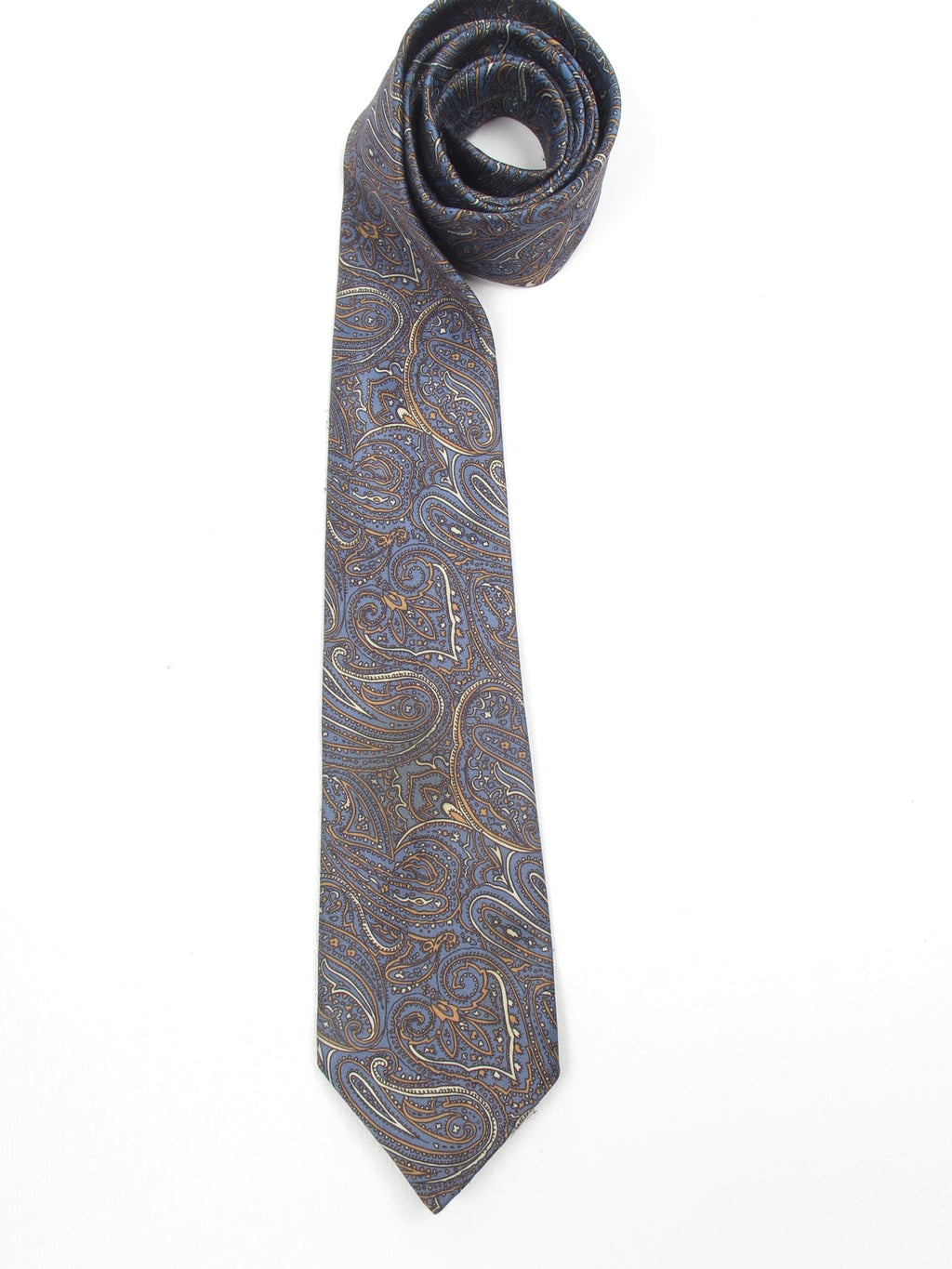 Vintage Blue Paisley Tie