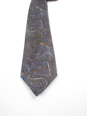 Vintage Blue Paisley Tie
