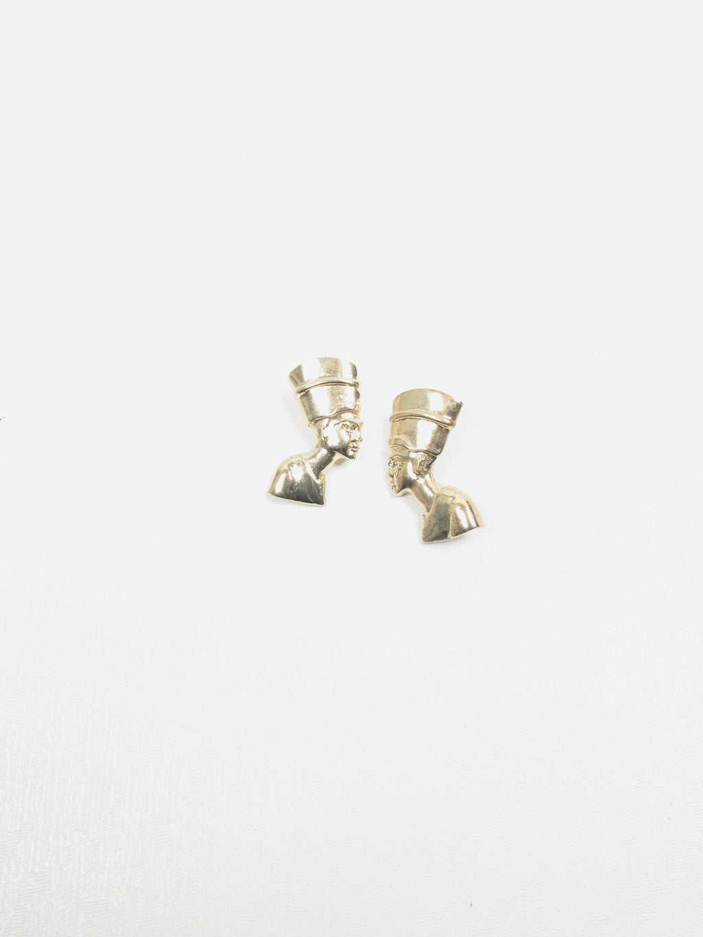 Women's Vintage Gold Metal Egyptian Queen Earrings