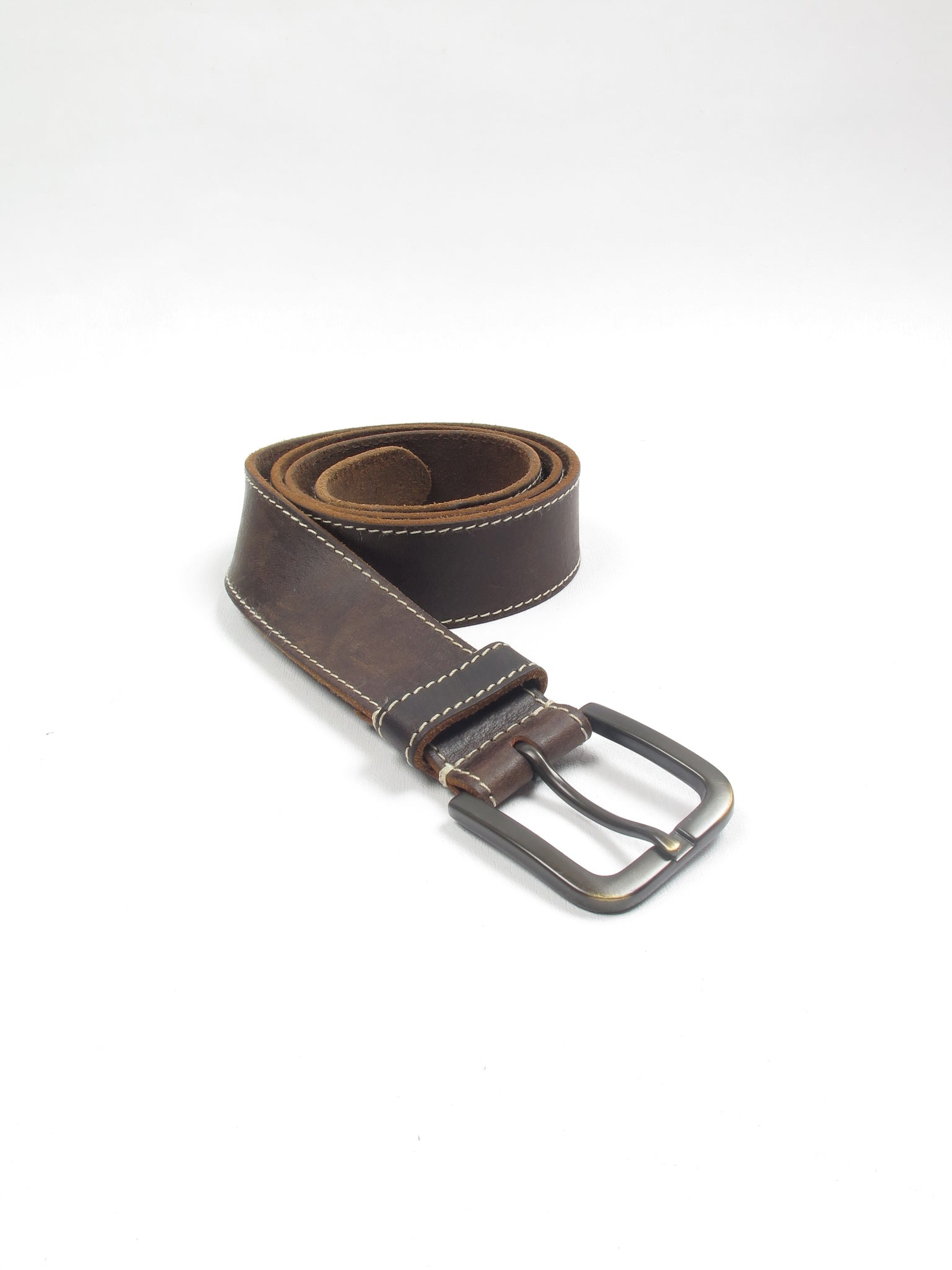 Men's Brown Leather Timberland Brown Belt M