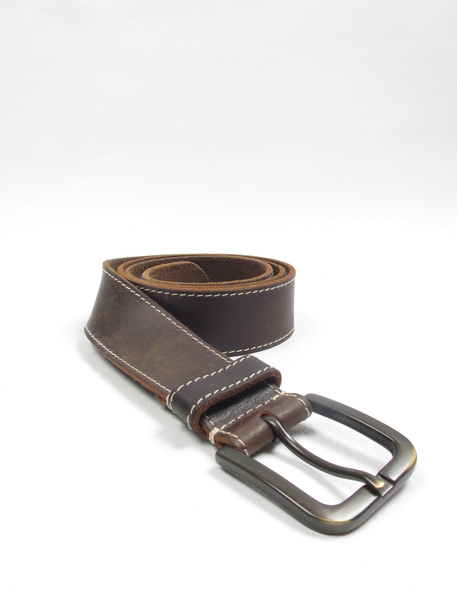 Men's Brown Leather Timberland Brown Belt M