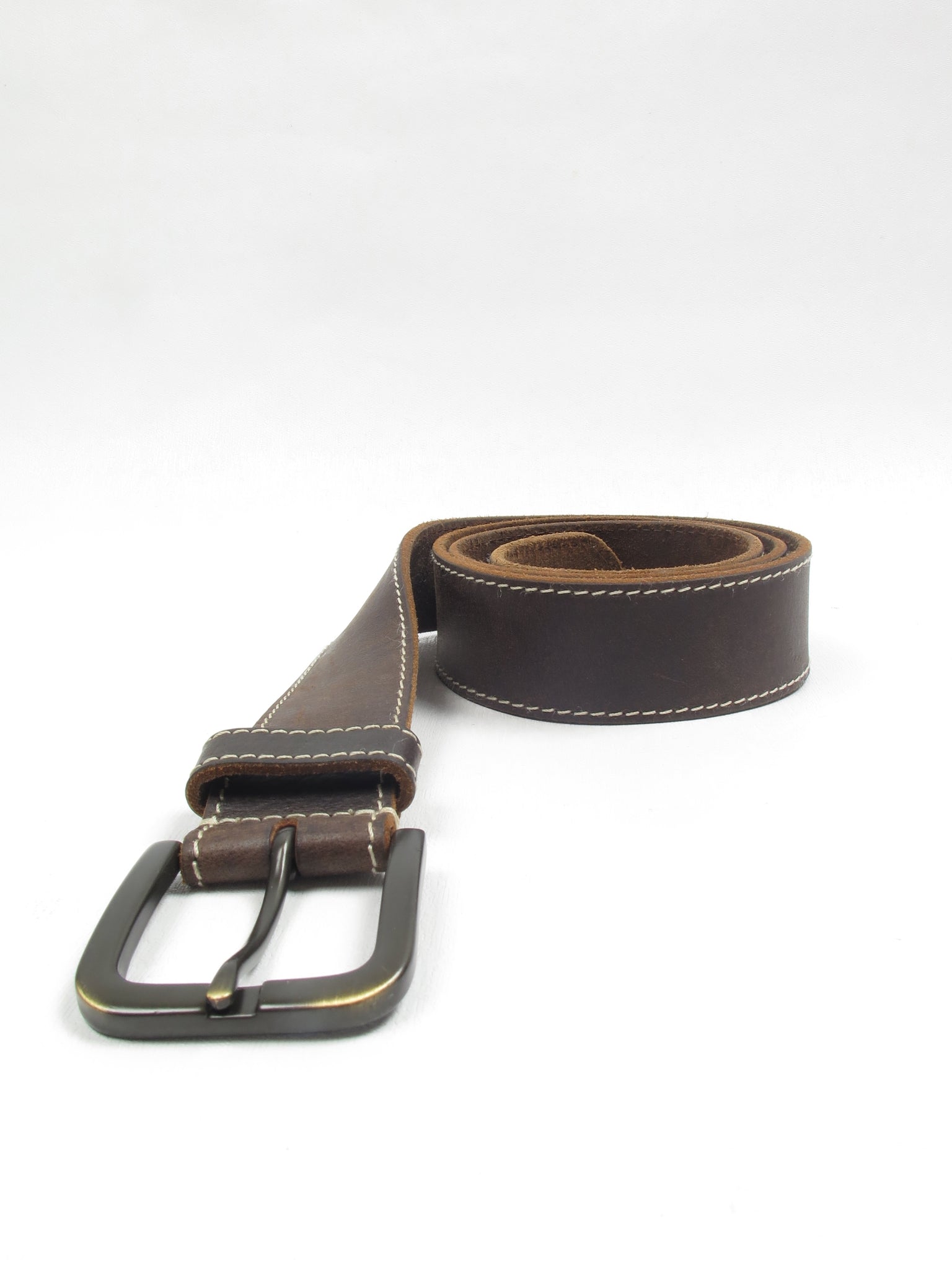 Men's Brown Leather Timberland Brown Belt M