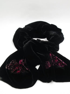 Vintage Style Silk Velvet Wrap/Scarf
