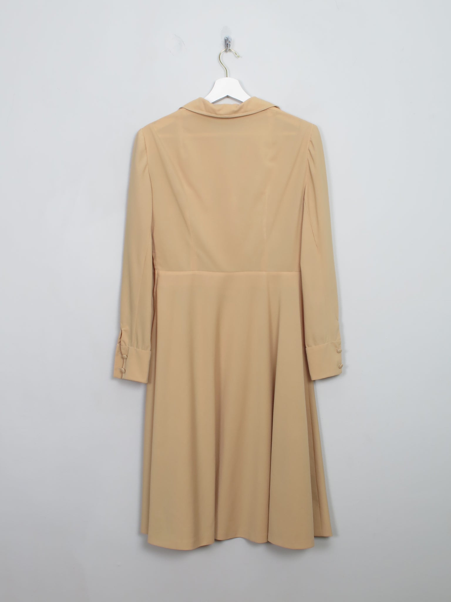 Vintage 1970s Yellow Dress S
