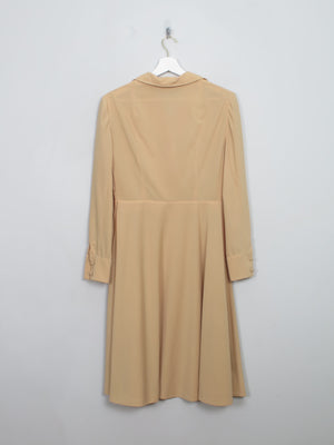 Vintage 1970s Yellow Dress S
