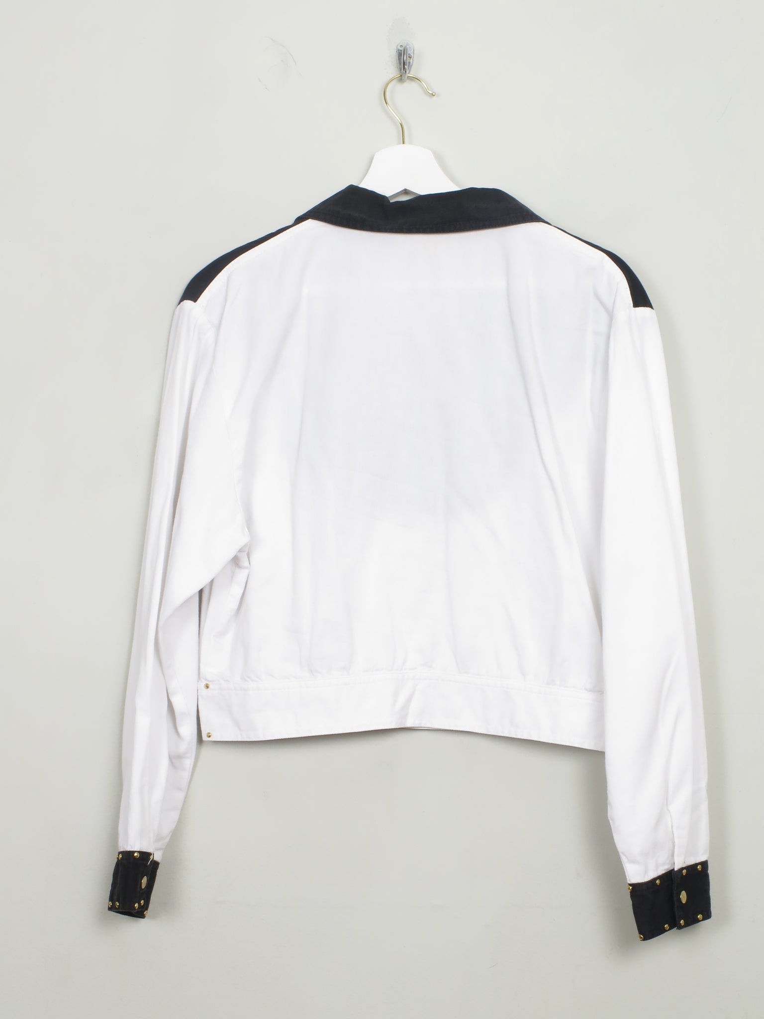 Vintage Cowboy Style Embellished  Blouse S/M