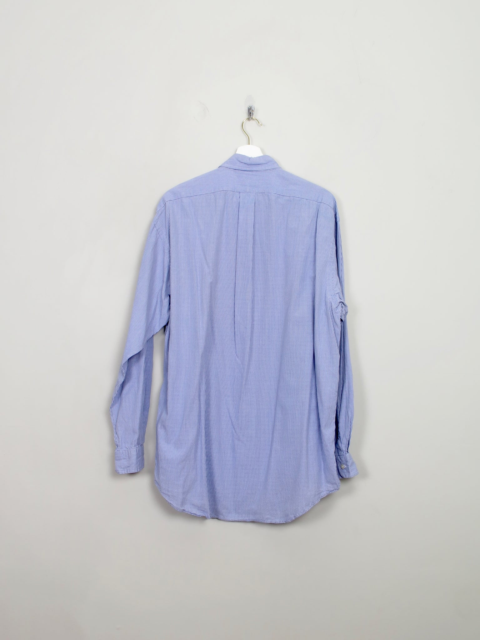 Vintage Men's Ralph Lauren Blue Shirt L