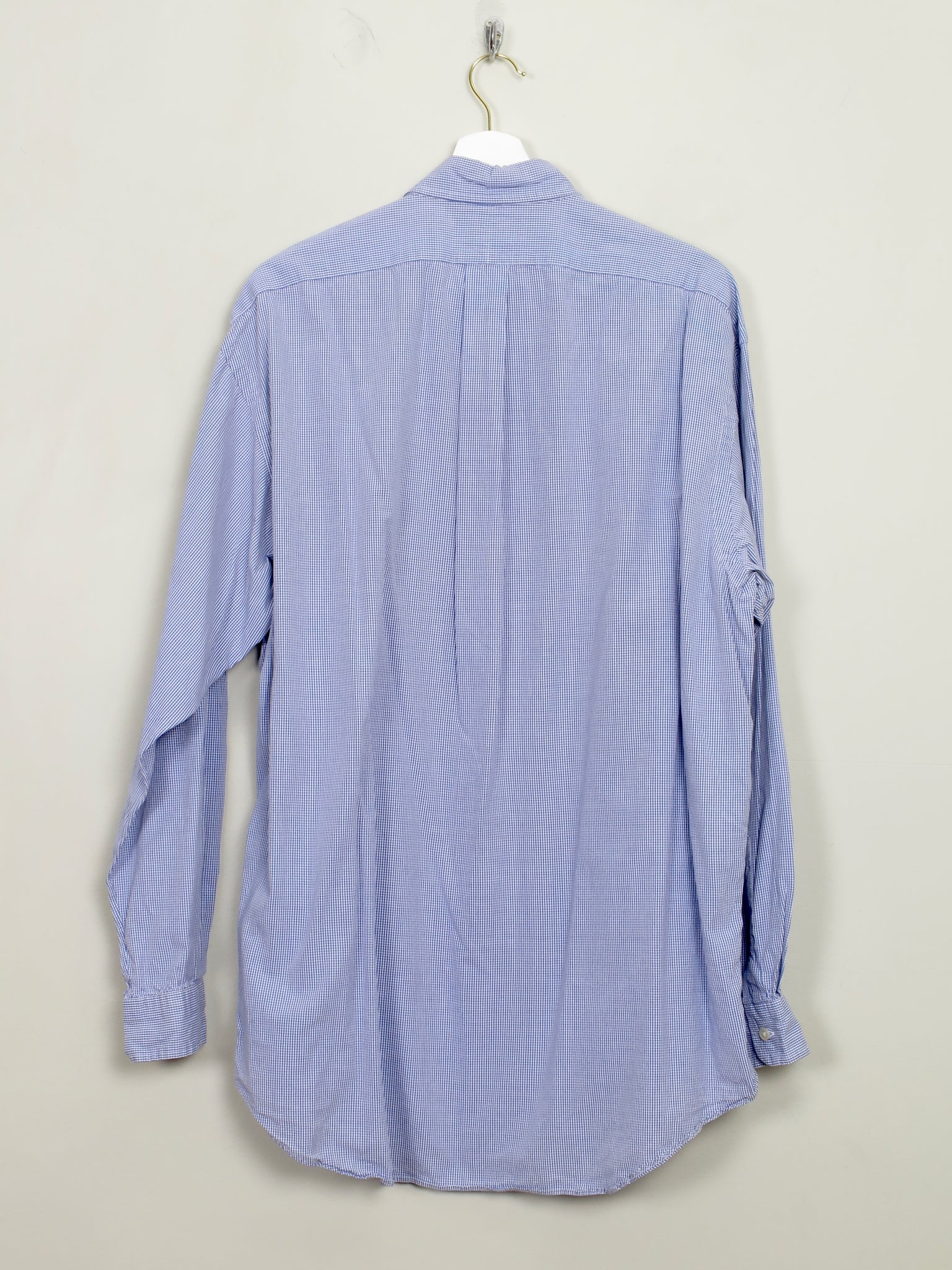 Vintage Men's Ralph Lauren Blue Shirt L